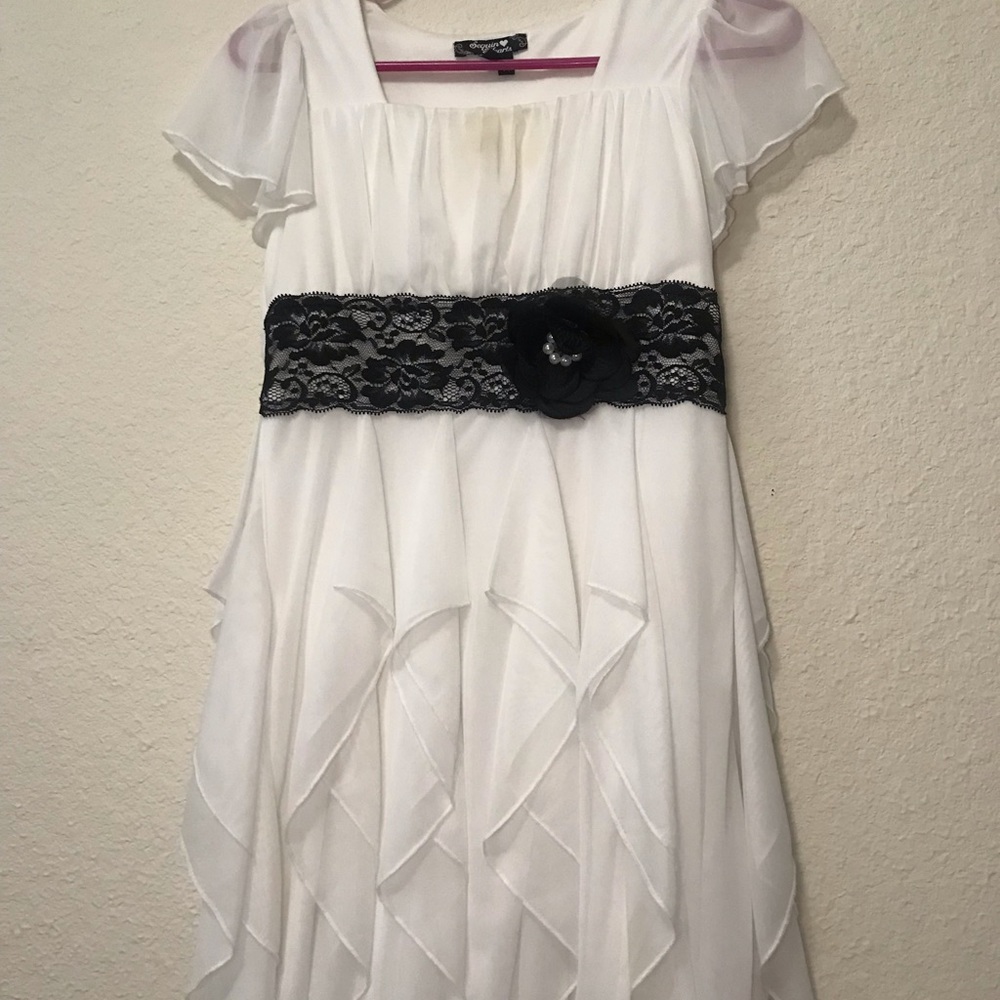 White dress